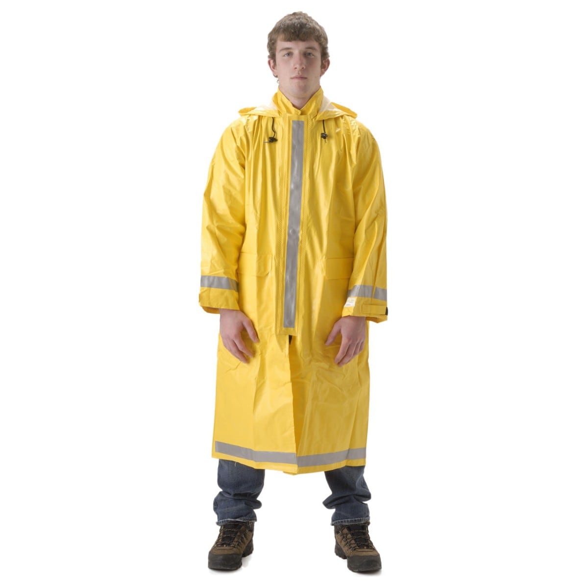 Arclite 1000 Series Full Length 48" FR Coat in yellow